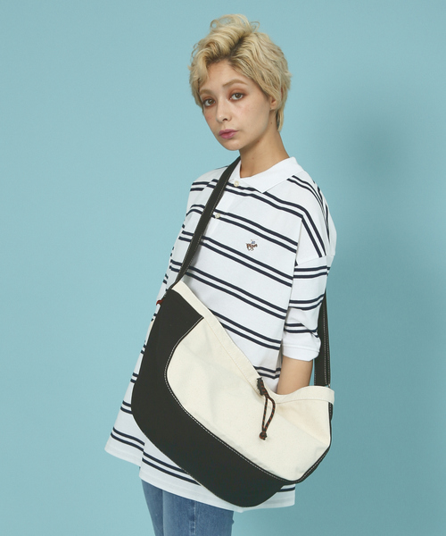 【UNIVERSALOVERALL / ユニバーサルオーバーオール】ニュースペーパーバッグ（ショルダーバッグ）｜UNIVERSAL OVERALL（ユニバーサルオーバーオール）