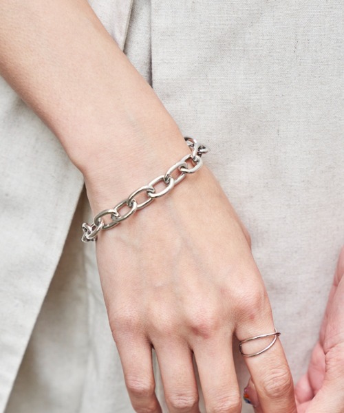 Auntie Rosa Holiday（アンティローザホリデー）の「ビッグチェーンブレスレット（ブレスレット・レディース・ゴールド/シルバー・FREE）」の2枚目の写真