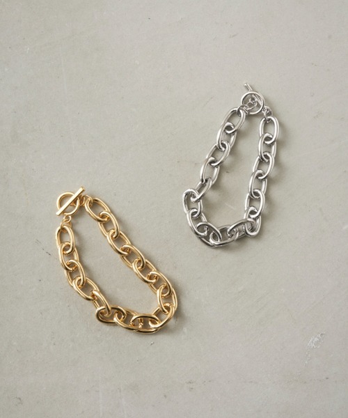 Auntie Rosa Holiday（アンティローザホリデー）の「ビッグチェーンブレスレット（ブレスレット・レディース・ゴールド/シルバー・FREE）」の4枚目の写真