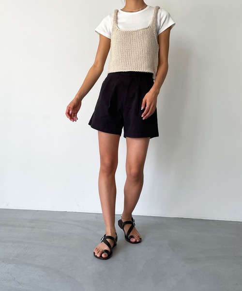 COIN　コットンタックショートパンツ セール】COIN コットンタックショートパンツ（その他パンツ