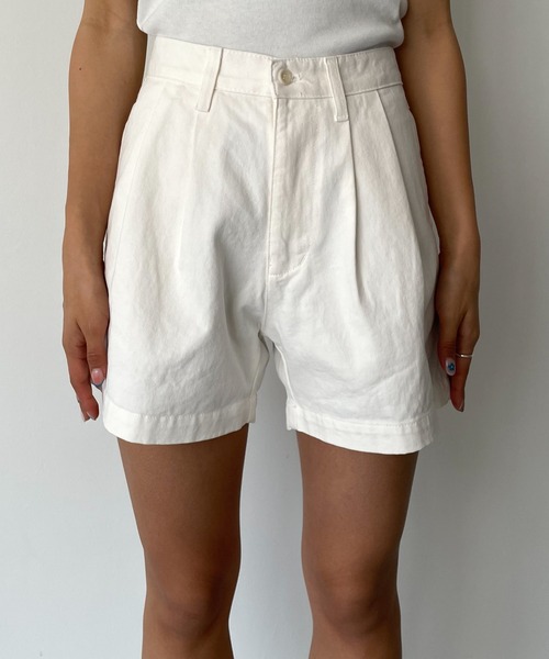 COIN　コットンタックショートパンツ CANAL JEAN｜COIN コットンタックショートパンツ | Rakuten