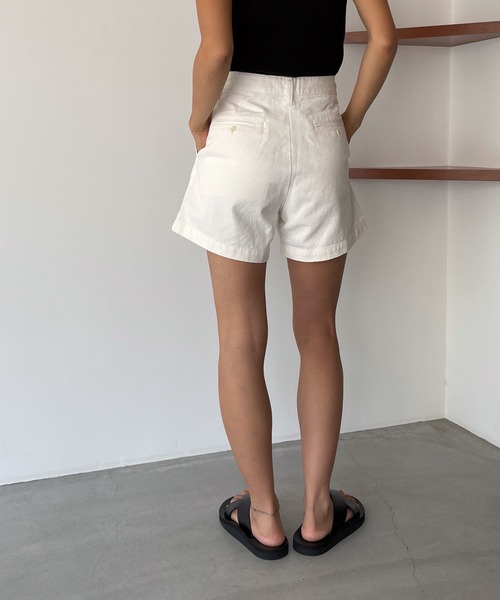 COIN　コットンタックショートパンツ キャナルジーン CANAL JEAN COIN コットンタックショートパンツ
