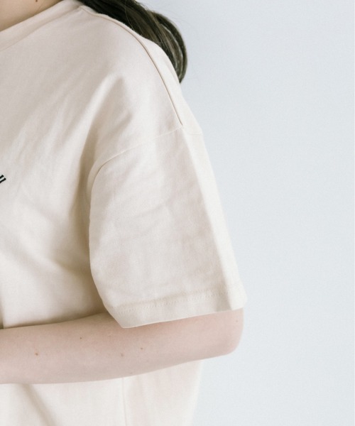 OLIVE des OLIVE(オリーブデオリーブ)の「アニピクビッグTシャツ(Tシャツ/カットソー・レディース・アイボリー/オフホワイト/サックスブルー/スミクロ・FREE)」の9枚目の写真