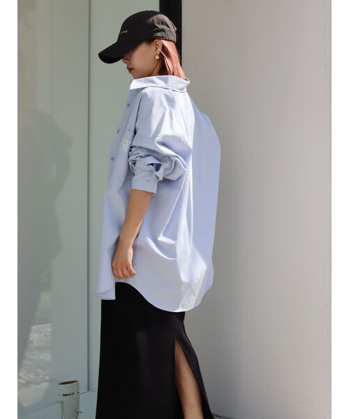 EVRIS(エヴリス)の「リブキャミソールロングワンピース(ワンピース・レディース・グレー/ブラック/ブルー・FREE)」の16枚目の写真