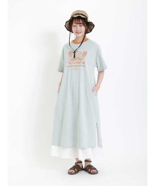 クッキー様♬オーダー　モスグリーンのワンピース Samansa Mos2（サマンサ モスモス）の「【KELTY×SamansaMos2
