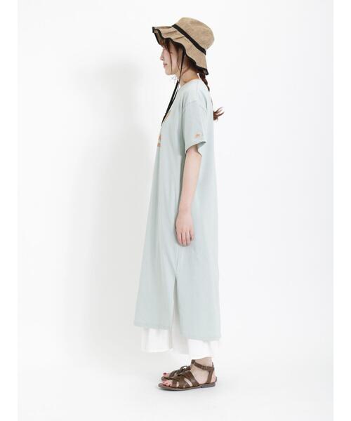 Samansa Mos2（サマンサ モスモス）の「【KELTY×SamansaMos2】シカプリントワンピース（ワンピース・レディース・ミント/クリーム・ﾌﾘ-）」の22枚目の写真