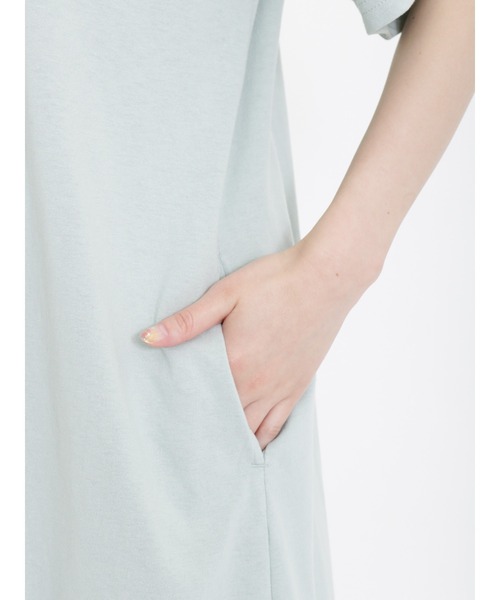 Samansa Mos2（サマンサ モスモス）の「【KELTY×SamansaMos2】シカプリントワンピース（ワンピース・レディース・ミント/クリーム・ﾌﾘ-）」の14枚目の写真