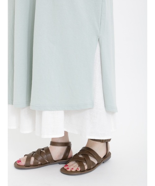 Samansa Mos2（サマンサ モスモス）の「【KELTY×SamansaMos2】シカプリントワンピース（ワンピース・レディース・ミント/クリーム・ﾌﾘ-）」の16枚目の写真