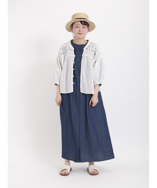 Samansa Mos2（サマンサ モスモス）の「パッチワークレースブラウス（シャツ/ブラウス・レディース・オフホワイト/ピンク/ブラック・F）」の22枚目の写真