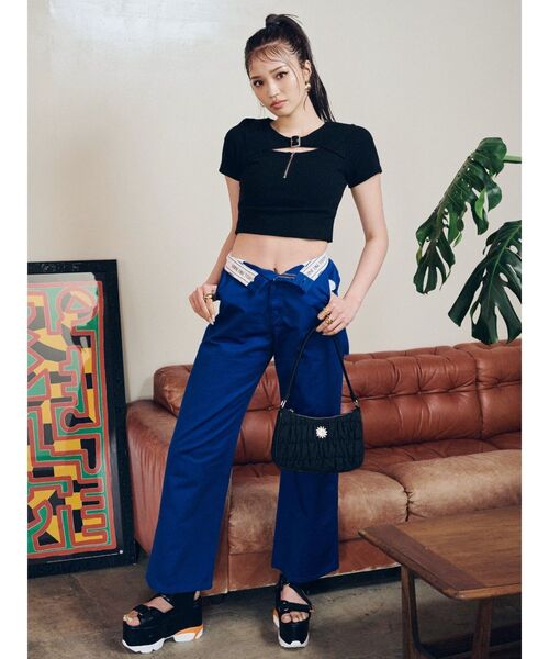 EVRIS（エヴリス）の「【10周年記念】プラットフォームスニーカーサンダル（サンダル・レディース・ホワイト/ブラック・SMALL/MEDIUM/LARGE）」の5枚目の写真