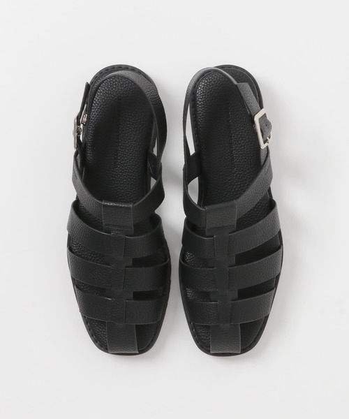 URBAN RESEARCH DOORS(アーバンリサーチドアーズ)の「コンフォートグルカサンダル(サンダル・レディース・ブラック/アイボリー・36/37/38)」の12枚目の写真