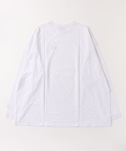 STRAY SHEEP（ストレイシープ）の「[STRAY SHEEP]ミニロゴ・ロングスリーブTee（Tシャツ/カットソー・メンズ・ブラック/ホワイト・MEDIUM/LARGE）」の22枚目の写真
