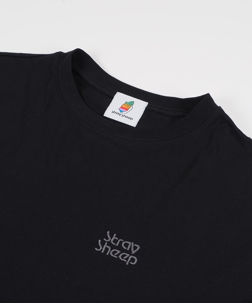 STRAY SHEEP（ストレイシープ）の「[STRAY SHEEP]ミニロゴ・ロングスリーブTee（Tシャツ/カットソー・メンズ・ブラック/ホワイト・MEDIUM/LARGE）」の17枚目の写真
