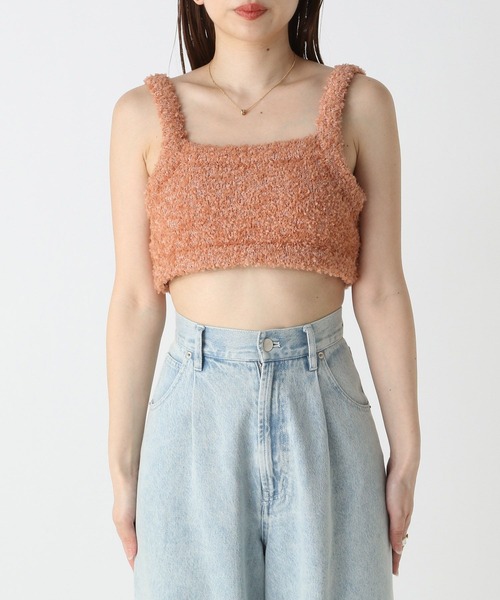 Heather(ヘザー)の「HOLiCニットビスチェ 907284(その他トップス・レディース・ホワイト/グリーン/ピンク・FREE)」の5枚目の写真