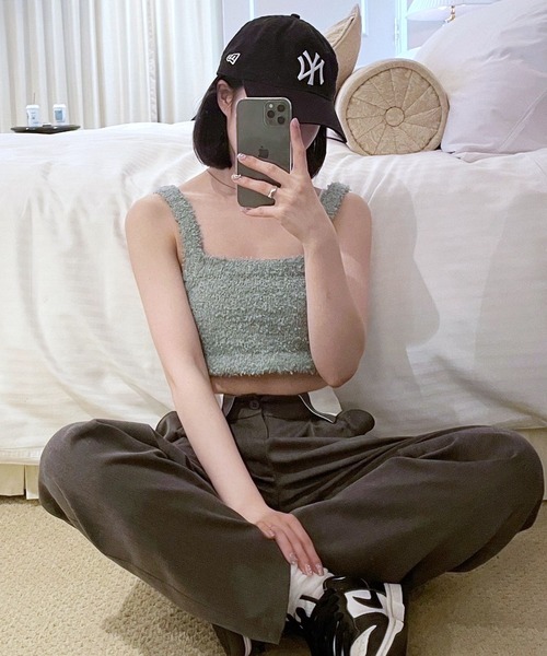 Heather(ヘザー)の「HOLiCニットビスチェ 907284(その他トップス・レディース・ホワイト/グリーン/ピンク・FREE)」の18枚目の写真