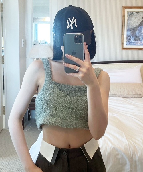 Heather(ヘザー)の「HOLiCニットビスチェ 907284(その他トップス・レディース・ホワイト/グリーン/ピンク・FREE)」の15枚目の写真