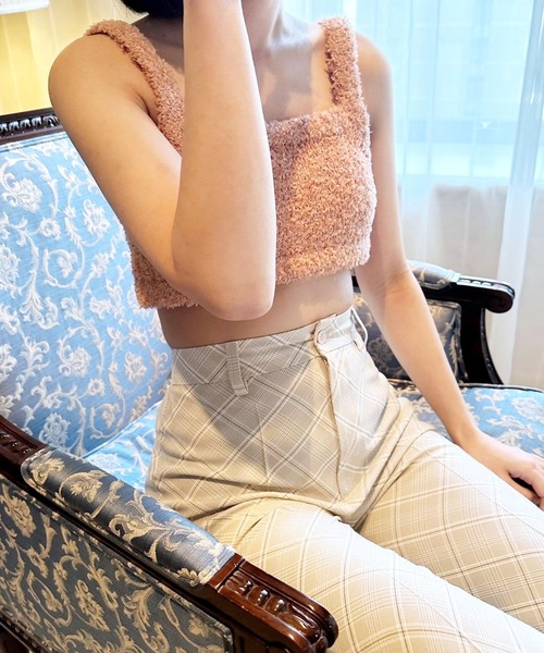 Heather(ヘザー)の「HOLiCニットビスチェ 907284(その他トップス・レディース・ホワイト/グリーン/ピンク・FREE)」の4枚目の写真