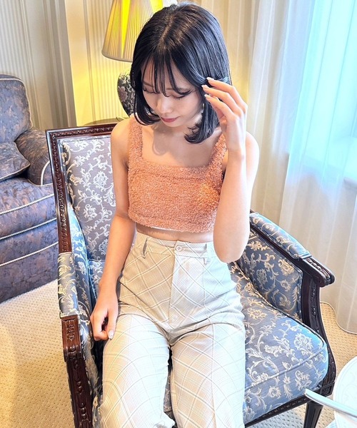 Heather(ヘザー)の「HOLiCニットビスチェ 907284(その他トップス・レディース・ホワイト/グリーン/ピンク・FREE)」の8枚目の写真