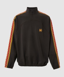 SASQUATCHfabrix. | LACE TAPE MOCKNECK TOP(ジャージ)