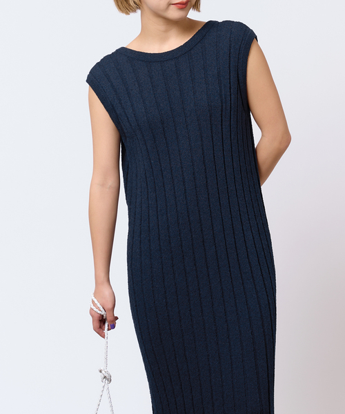 IENA IENA LA BOUCLE ワイドリブワンピース◇（IENA LA BOUCLEのフリマ  