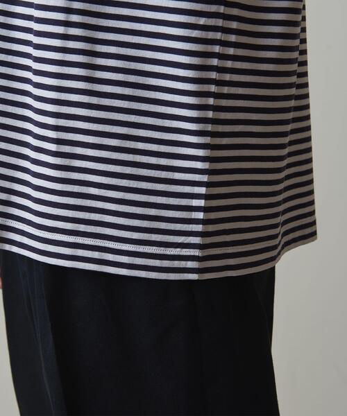 Steven Alan×Sunspel oversized border Tee Steven Alan×Sunspel oversized border Tee