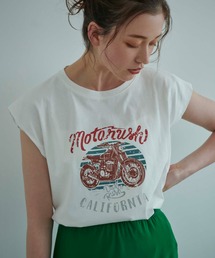 fifth | フレンチスリーブプリントTシャツ(Tシャツ/カットソー)