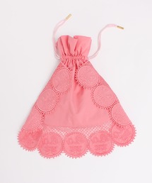 ●キキレース 巾着ショルダーバッグ