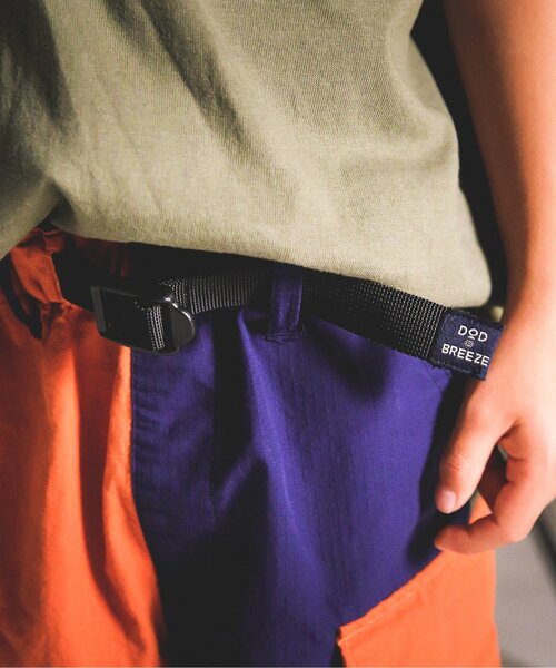 BREEZE（ブリーズ）の「DODコラボ ヘッチャラハーフパンツ（コドモ）（その他パンツ・キッズ・ネイビー/オレンジ/カーキ/レインボー・110/140/150/120/130/90/100/80）」の6枚目の写真