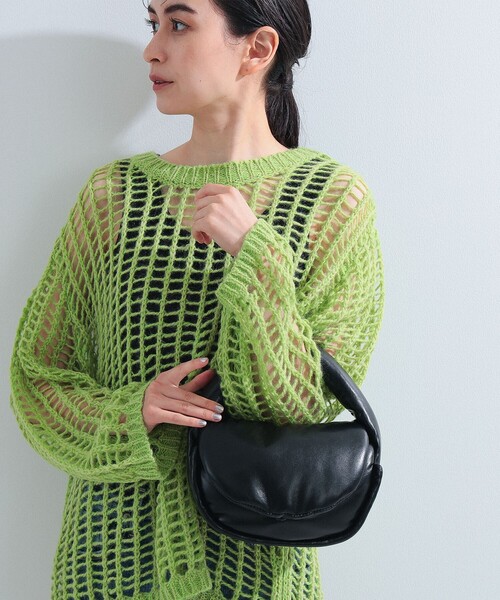 Ray BEAMS(レイビームス)の「Ray BEAMS / Puffer BAG(ハンドバッグ・レディース・オフホワイト/ブラック・ONE SIZE)」の1枚目の写真