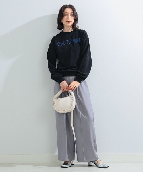 Ray BEAMS(レイビームス)の「Ray BEAMS / Puffer BAG(ハンドバッグ・レディース・オフホワイト/ブラック・ONE SIZE)」の6枚目の写真