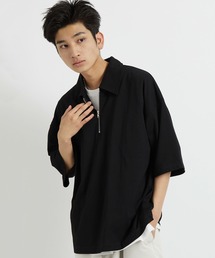 iisy | iisy / 襟付きハーフジッププルオーバー(Tシャツ/カットソー)