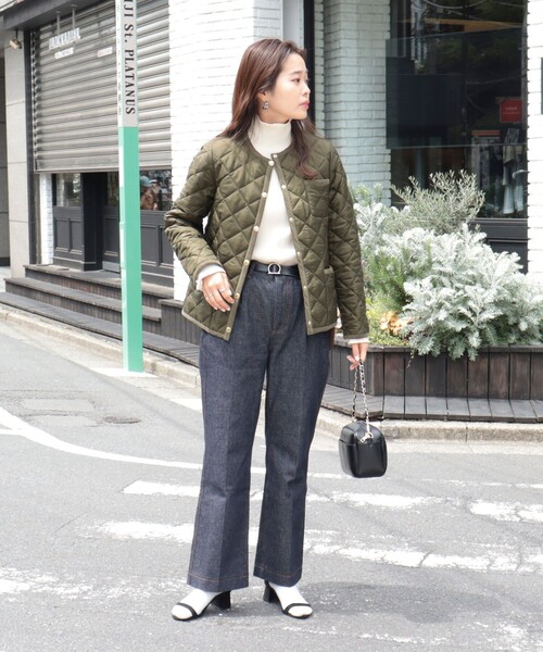 Traditional Weatherwear（トラディショナルウェザーウェア）の「【別注】【Traditional Weatherwear/トラディショナルウェザーウエア】ARKLEY（ブルゾン・レディース・ブラック/カーキ・36/34）」の12枚目の写真