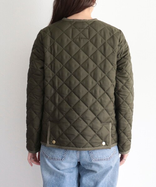 Traditional Weatherwear（トラディショナルウェザーウェア）の「【別注】【Traditional Weatherwear/トラディショナルウェザーウエア】ARKLEY（ブルゾン・レディース・ブラック/カーキ・36/34）」の15枚目の写真