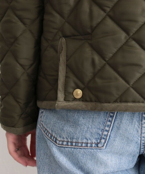 Traditional Weatherwear（トラディショナルウェザーウェア）の「【別注】【Traditional Weatherwear/トラディショナルウェザーウエア】ARKLEY（ブルゾン・レディース・ブラック/カーキ・36/34）」の6枚目の写真