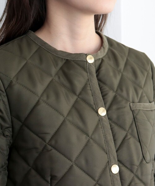 Traditional Weatherwear（トラディショナルウェザーウェア）の「【別注】【Traditional Weatherwear/トラディショナルウェザーウエア】ARKLEY（ブルゾン・レディース・ブラック/カーキ・36/34）」の20枚目の写真