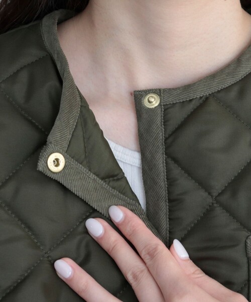 Traditional Weatherwear（トラディショナルウェザーウェア）の「【別注】【Traditional Weatherwear/トラディショナルウェザーウエア】ARKLEY（ブルゾン・レディース・ブラック/カーキ・36/34）」の16枚目の写真