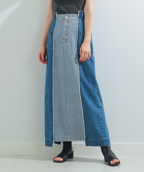 Ray BEAMS - 【専用】Ray BEAMS  アンゴラ混  ロングカーディガン・ZARAデニム 61151099646_C_2.jpg