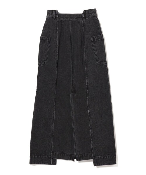 Ray Beams レイ ビームス RBS キルティング ロング スカート 黒 Ray Beams レイ ビームス RBS キルティング ロング スカート 黒