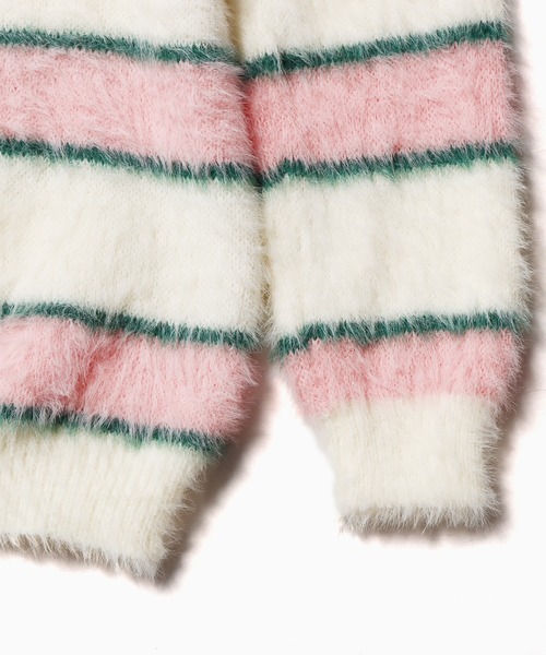 ROOPTOKYO（ループトウキョウ）の「シャギーニットポロ（ニット/セーター・レディース・アイボリー・XL/L/M/S）」の4枚目の写真