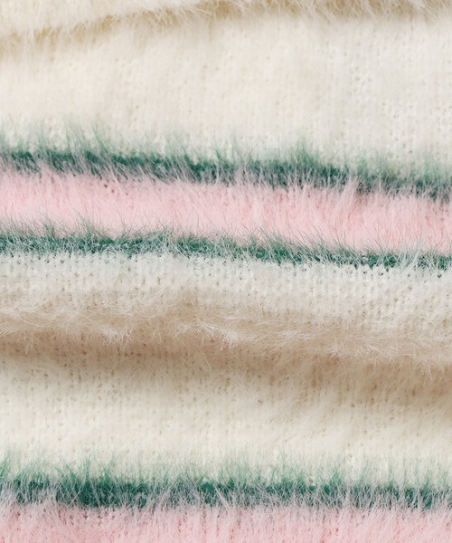 ROOPTOKYO（ループトウキョウ）の「シャギーニットポロ（ニット/セーター・レディース・アイボリー・XL/L/M/S）」の6枚目の写真