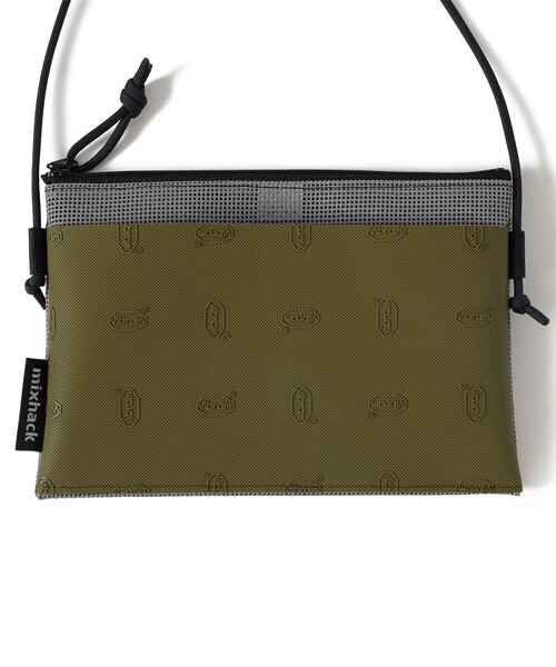 B:MING by BEAMS(ビーミングバイビームス)の「【予約】mixhack × B:MING by BEAMS / 別注 ビブラム メッシュ サコッシュ(ボディバッグ/ウエストポーチ・レディース・ブラック/オリーブ/イエロー・ONE SIZE)」の15枚目の写真