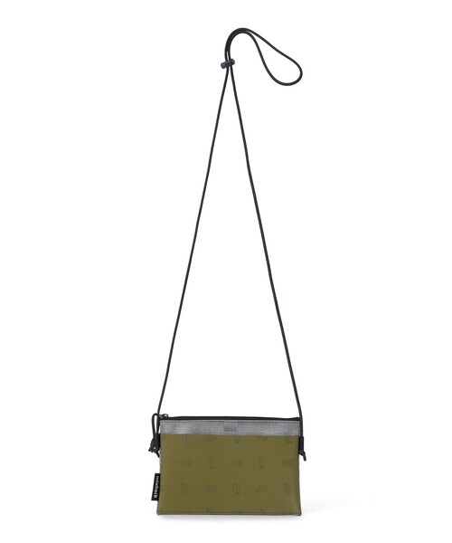 B:MING by BEAMS(ビーミングバイビームス)の「【予約】mixhack × B:MING by BEAMS / 別注 ビブラム メッシュ サコッシュ(ボディバッグ/ウエストポーチ・レディース・ブラック/オリーブ/イエロー・ONE SIZE)」の19枚目の写真