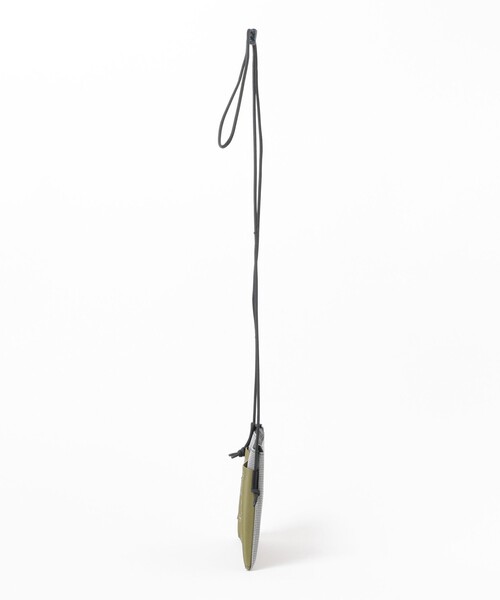 B:MING by BEAMS(ビーミングバイビームス)の「【予約】mixhack × B:MING by BEAMS / 別注 ビブラム メッシュ サコッシュ(ボディバッグ/ウエストポーチ・レディース・ブラック/オリーブ/イエロー・ONE SIZE)」の8枚目の写真