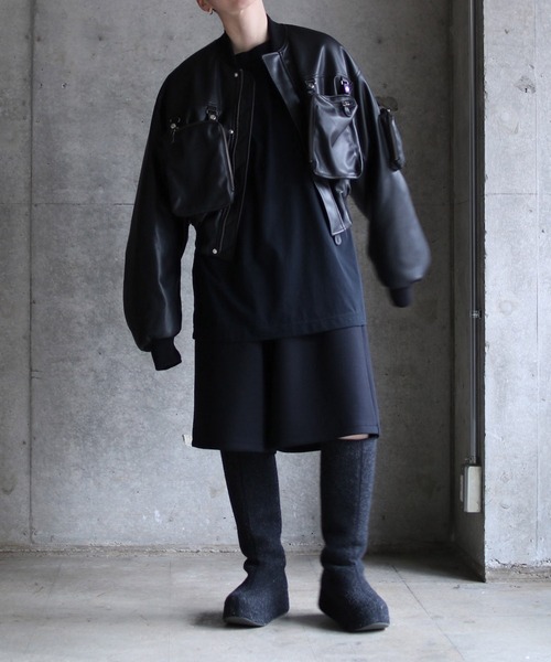 G.V.G.V.(ジーヴィージーヴィー)の「DETACHABLE POCKET BLOUSON(ブルゾン・レディース・ブラック・36)」の7枚目の写真