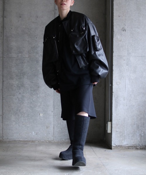 G.V.G.V.(ジーヴィージーヴィー)の「DETACHABLE POCKET BLOUSON(ブルゾン・レディース・ブラック・36)」の8枚目の写真
