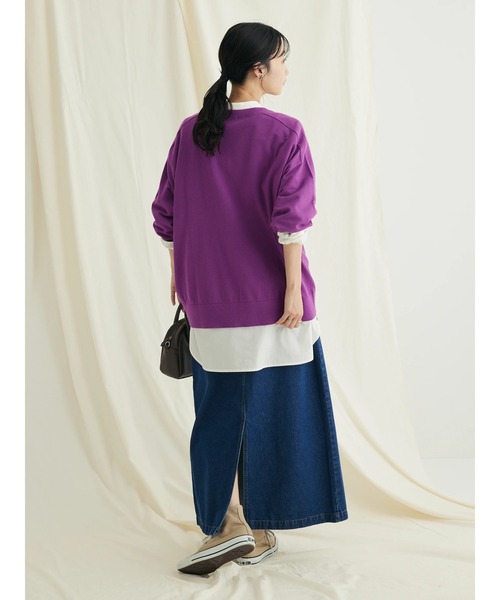 CRAFT STANDARD BOUTIQUE（クラフトスタンダードブティック）の「2WAYサロペットスカート（スカート・レディース・ブルー系その他/ナチュラル/ダークインディゴブルー・L/M）」の20枚目の写真