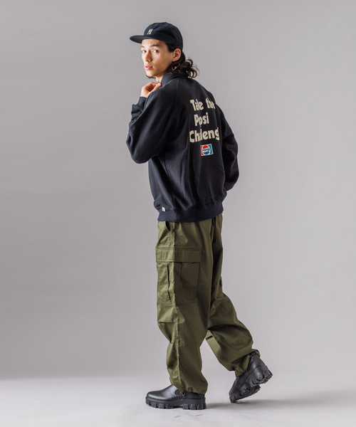 DISCUS ATHLETIC(ディスカス アスレチック)の「【DISCUS ATHLETIC / ディスカス アスレチック】PEPSI コラボ Polo Sweat / ポロスウェット(スウェット・メンズ・ホワイト系その他/ネイビー/ブラック・M/L/XL)」の14枚目の写真