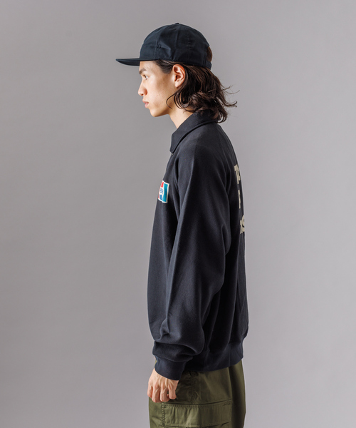 DISCUS ATHLETIC(ディスカス アスレチック)の「【DISCUS ATHLETIC / ディスカス アスレチック】PEPSI コラボ Polo Sweat / ポロスウェット(スウェット・メンズ・ホワイト系その他/ネイビー/ブラック・M/L/XL)」の16枚目の写真