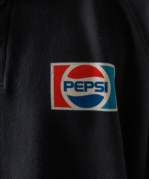 DISCUS ATHLETIC(ディスカス アスレチック)の「【DISCUS ATHLETIC / ディスカス アスレチック】PEPSI コラボ Polo Sweat / ポロスウェット(スウェット・メンズ・ホワイト系その他/ネイビー/ブラック・M/L/XL)」の20枚目の写真