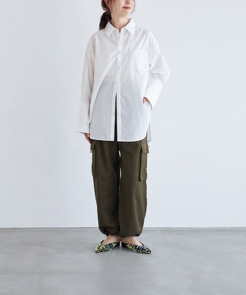 LEPSIM(レプシィム)の「【FOR I SERIES】デザインカーゴパンツ 966479(カーゴパンツ・レディース・ネイビー/カーキ・SMALL/MEDIUM)」の13枚目の写真